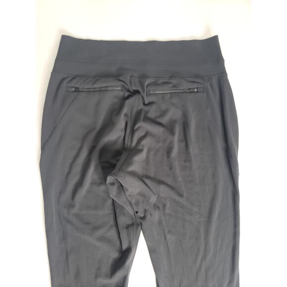 Athleta venice Jogger Womens SZ Large High Rise Black Pull On Pockets 597888-00 - Picture 8 of 9